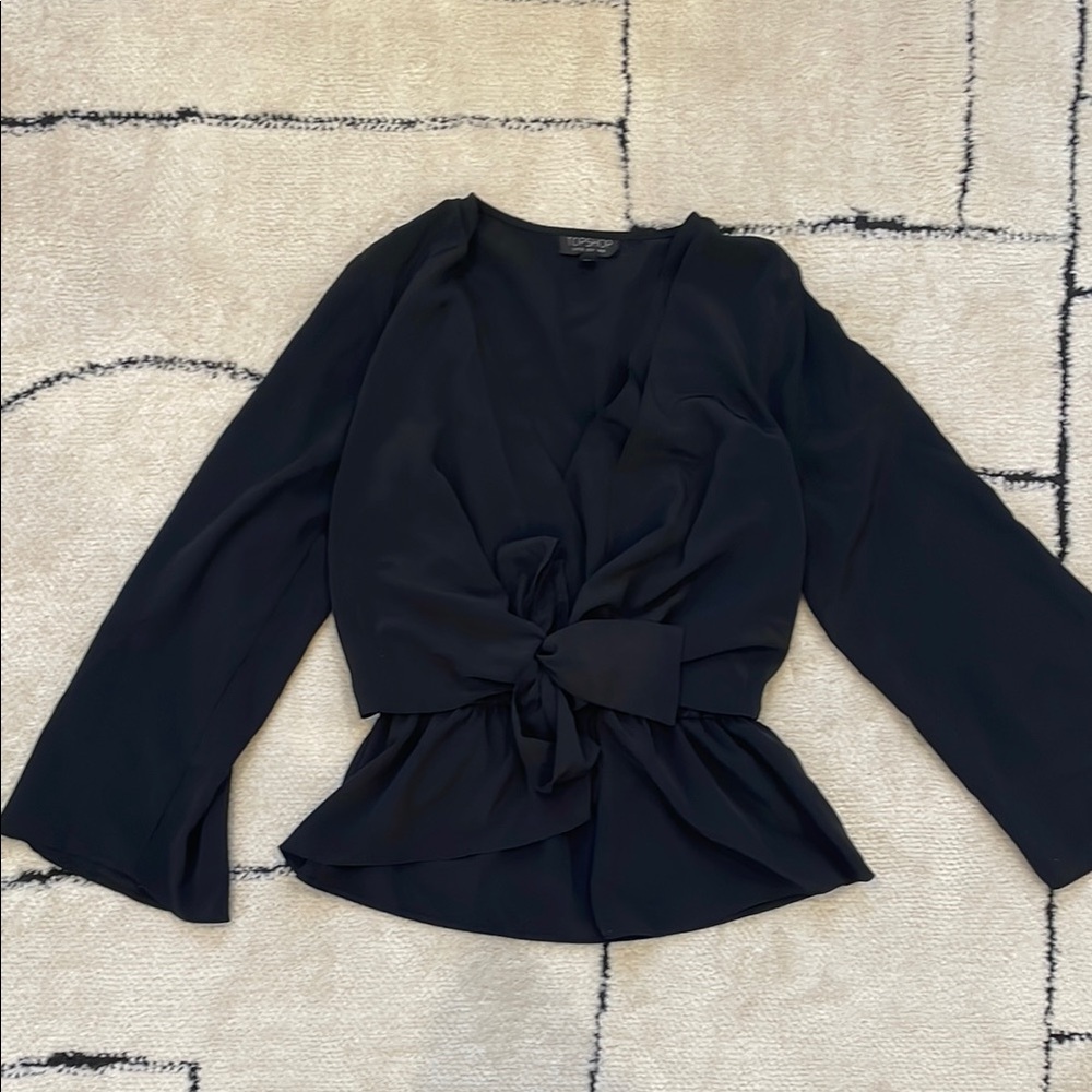 Elegant Black Women's Top